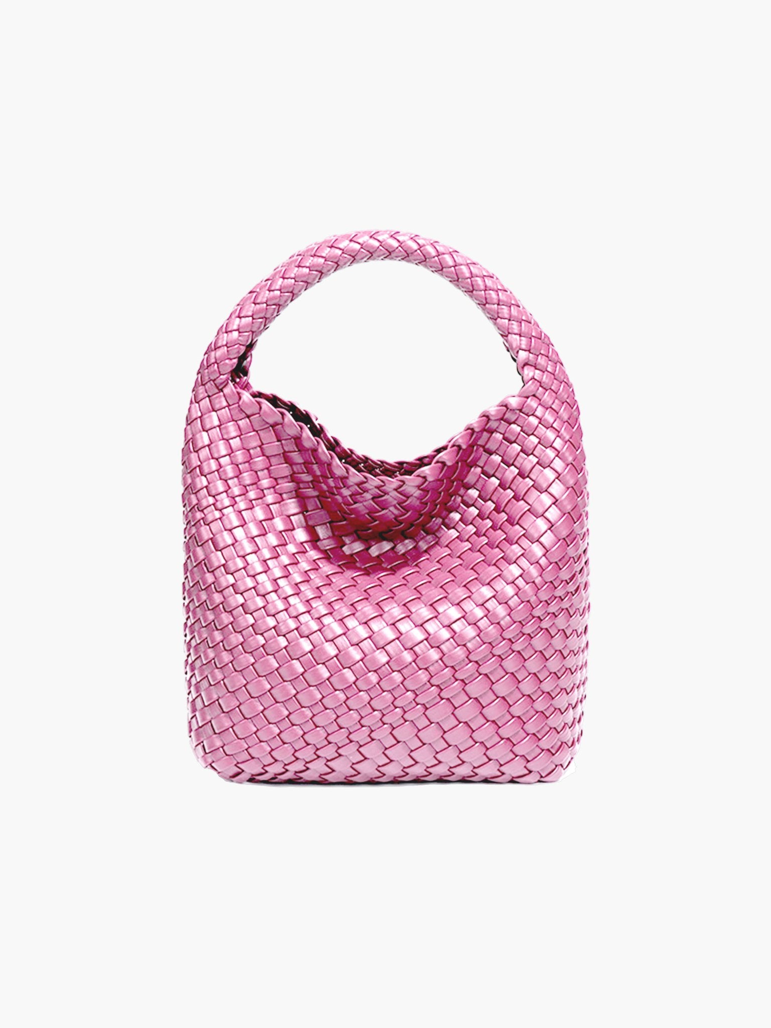 Seame - Cara Woven Bag Small Pink Small