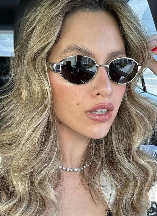 Seame - Cilia Sunglasses Black frame dark lenses