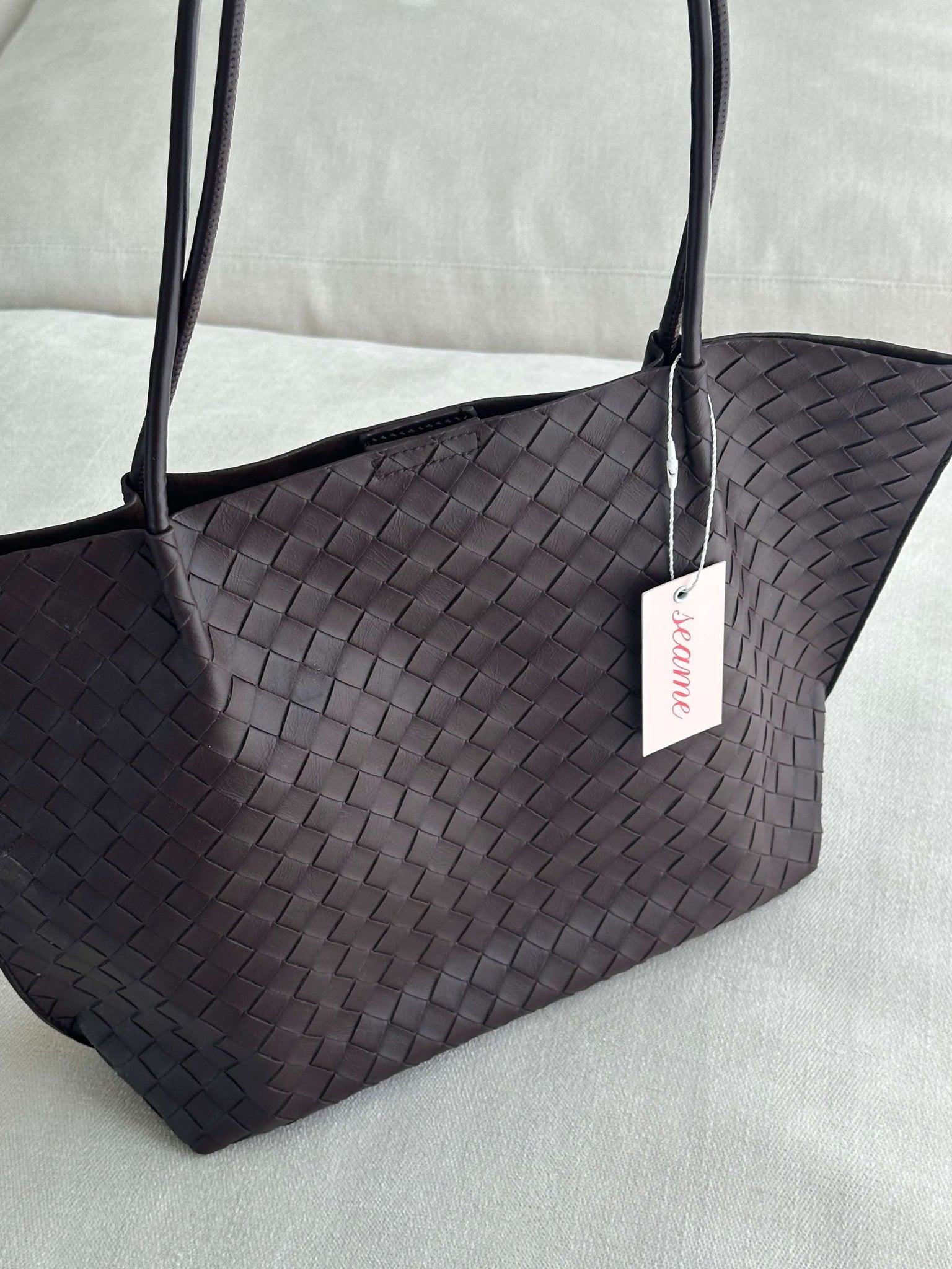Diana Woven Tote Bag - SEAME Switzerland