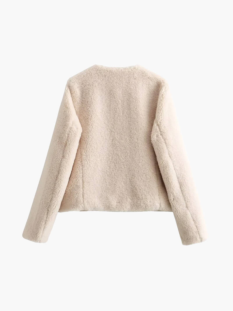 Seame - Felyn Sheep Jacket White S