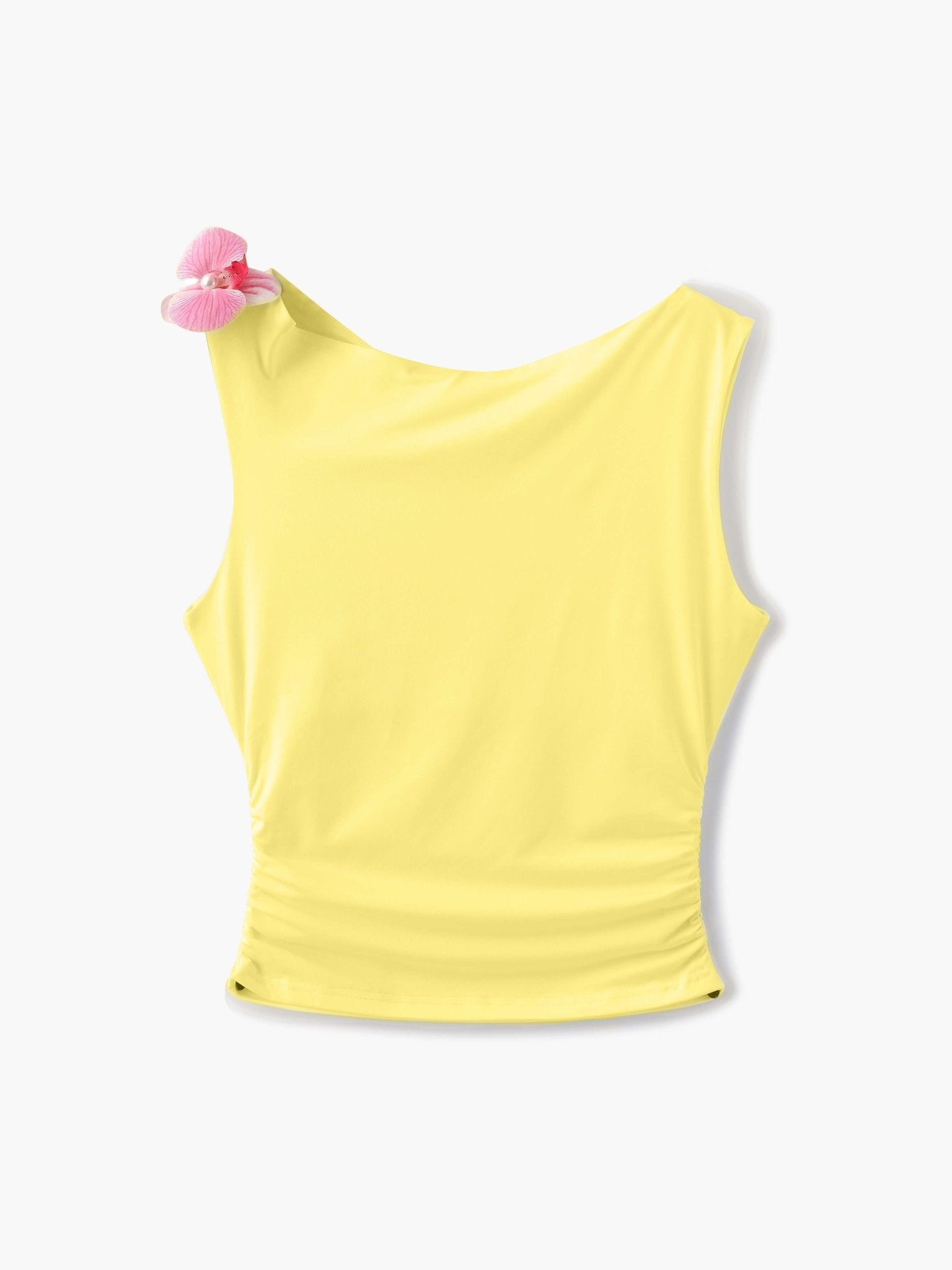 Georgia Top with flower detail - SEAME Switzerland