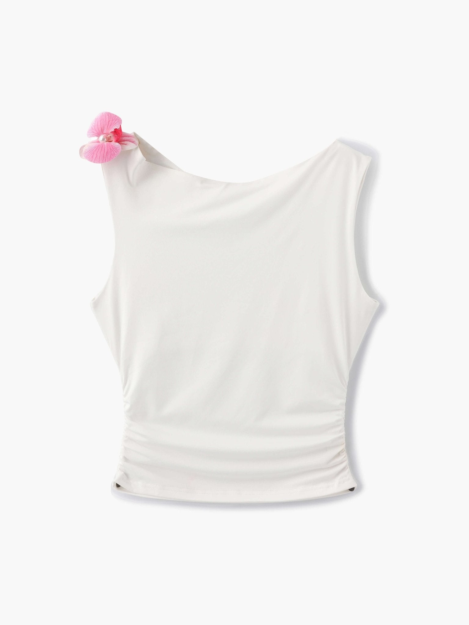 Georgia Top with flower detail - SEAME Switzerland