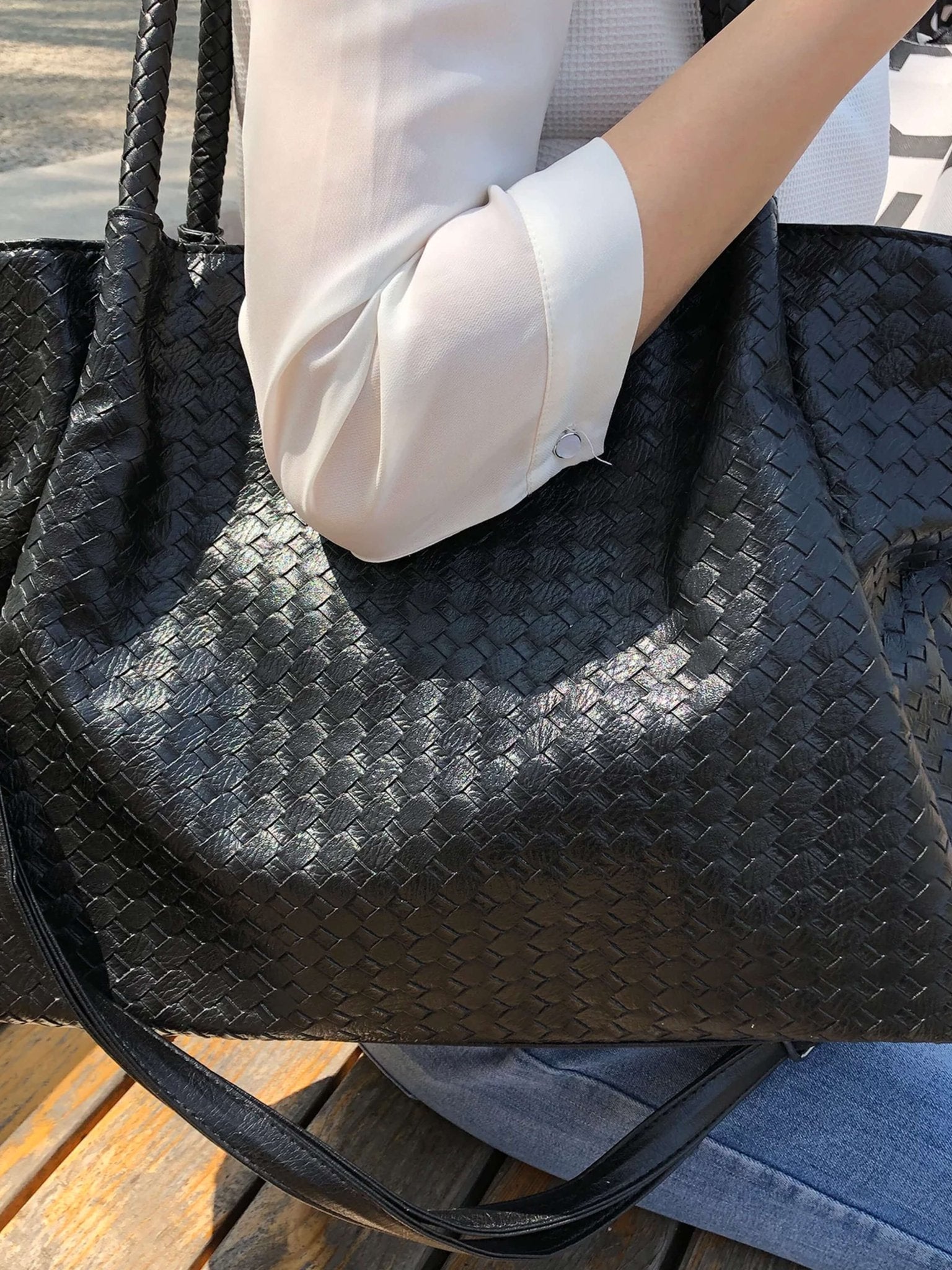 Gracie Woven Bag XL - SEAME Switzerland