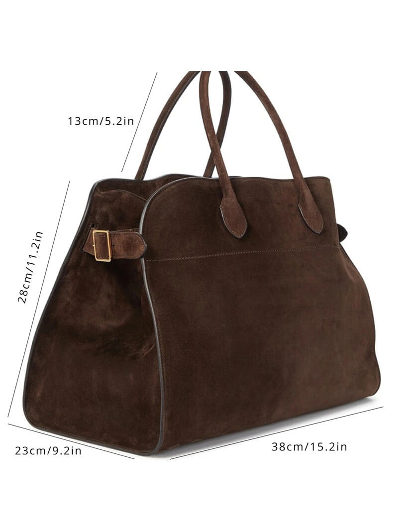 Seame - Henna Shopper Bag Suede Brown