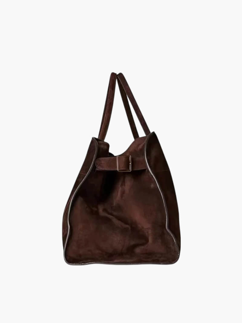 Seame - Henna Shopper Bag Suede Brown