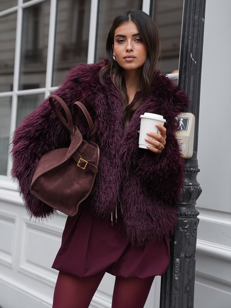 Seame - Henna Shopper Bag Suede Brown