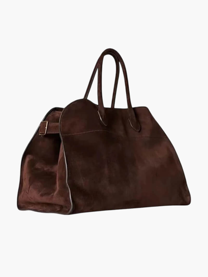 Seame - Henna Shopper Bag Suede Brown