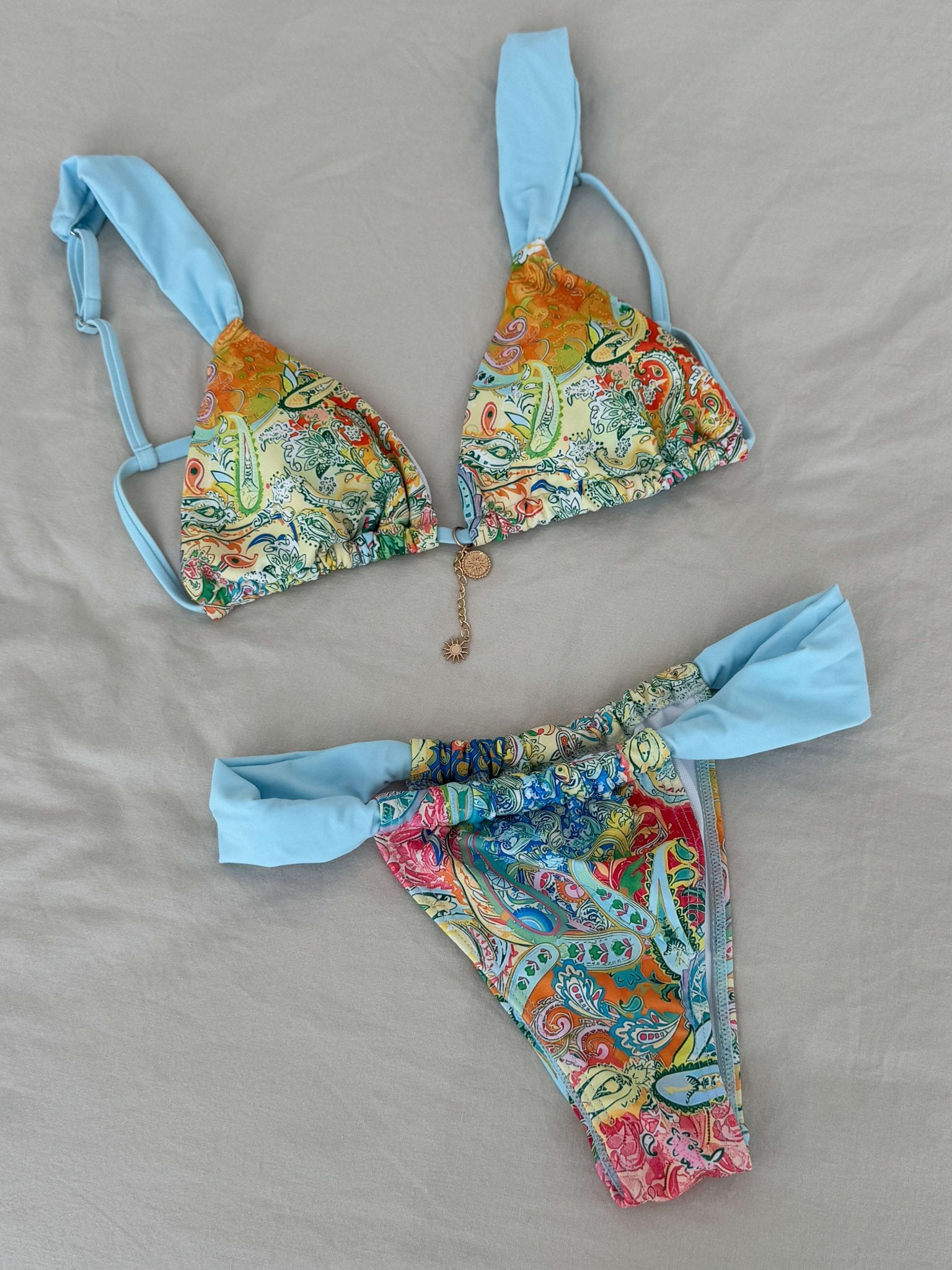 Seame - Kate Bikini Set Blue S
