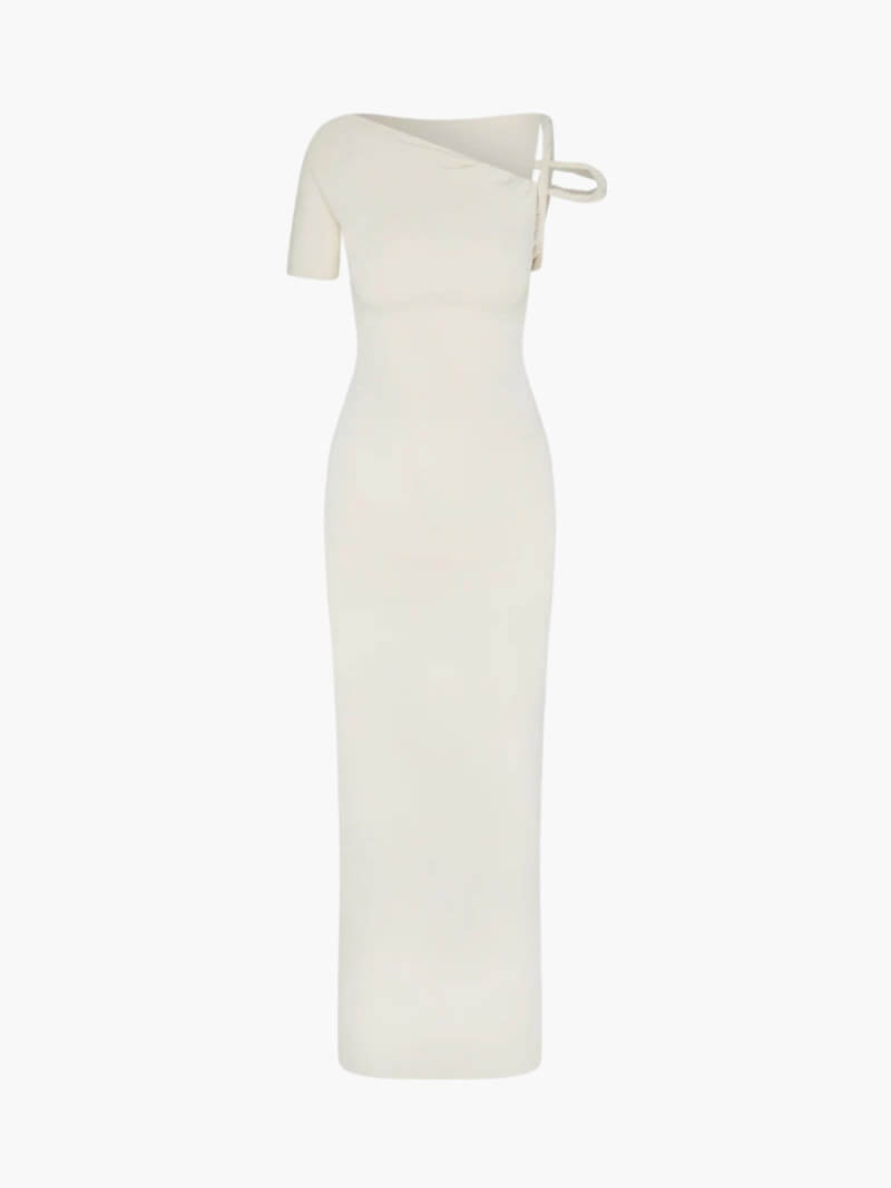 Seame - Kylie twisted maxi dress Creme S