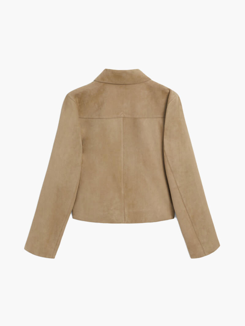 Seame - Marissa Faux Suede Jacket S