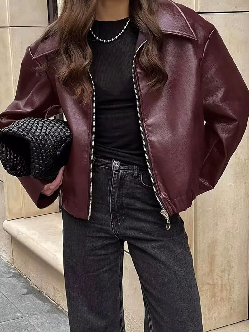 Seame - Romy leather Jacket S