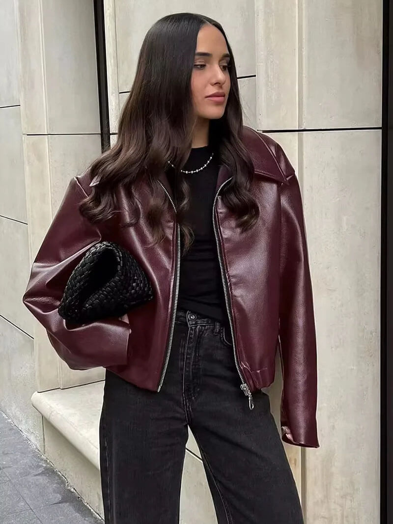 Seame - Romy leather Jacket S