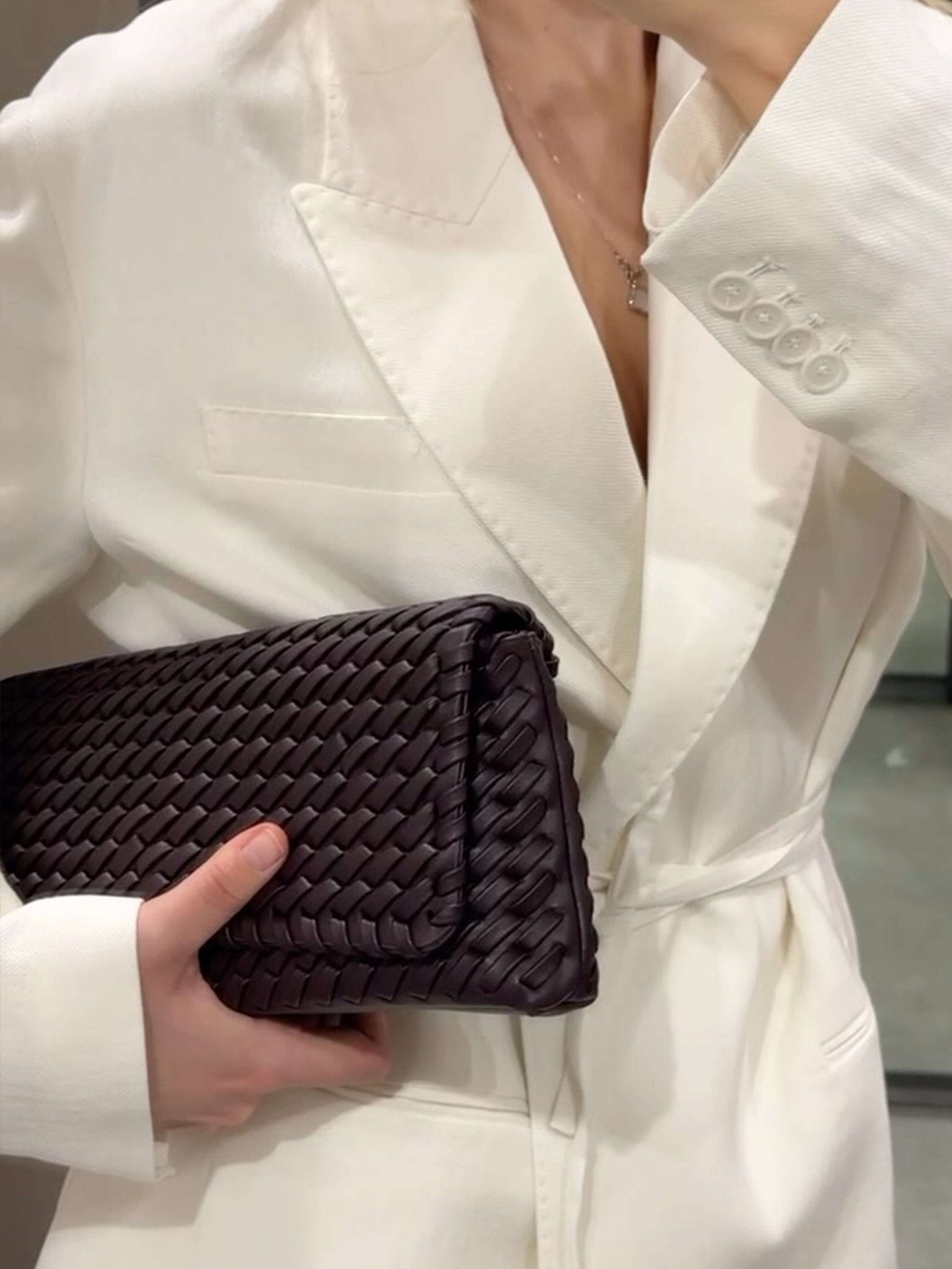 Seame - Seame Clutch Burgundy Regular