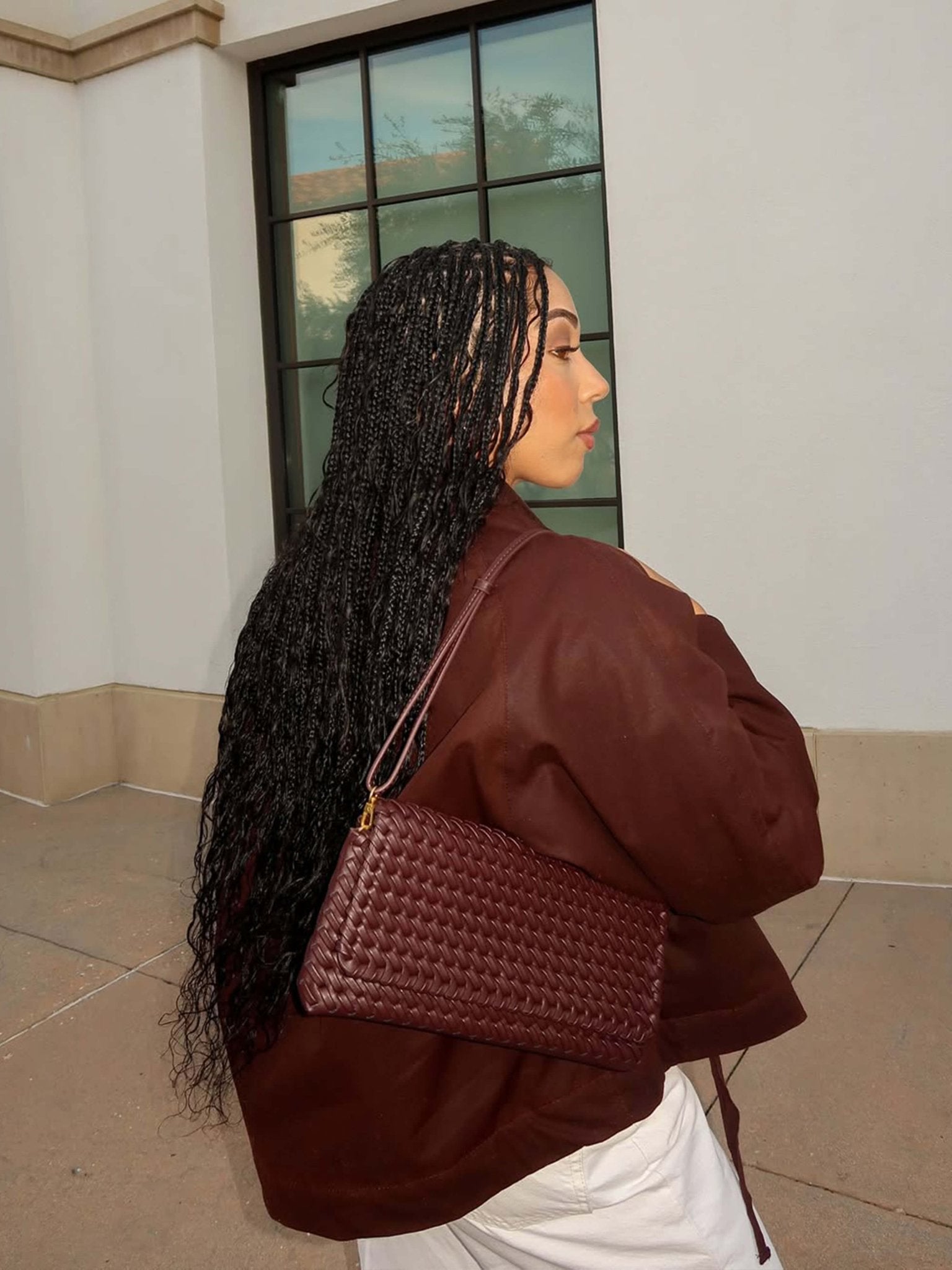 Seame - Seame Clutch Burgundy Regular