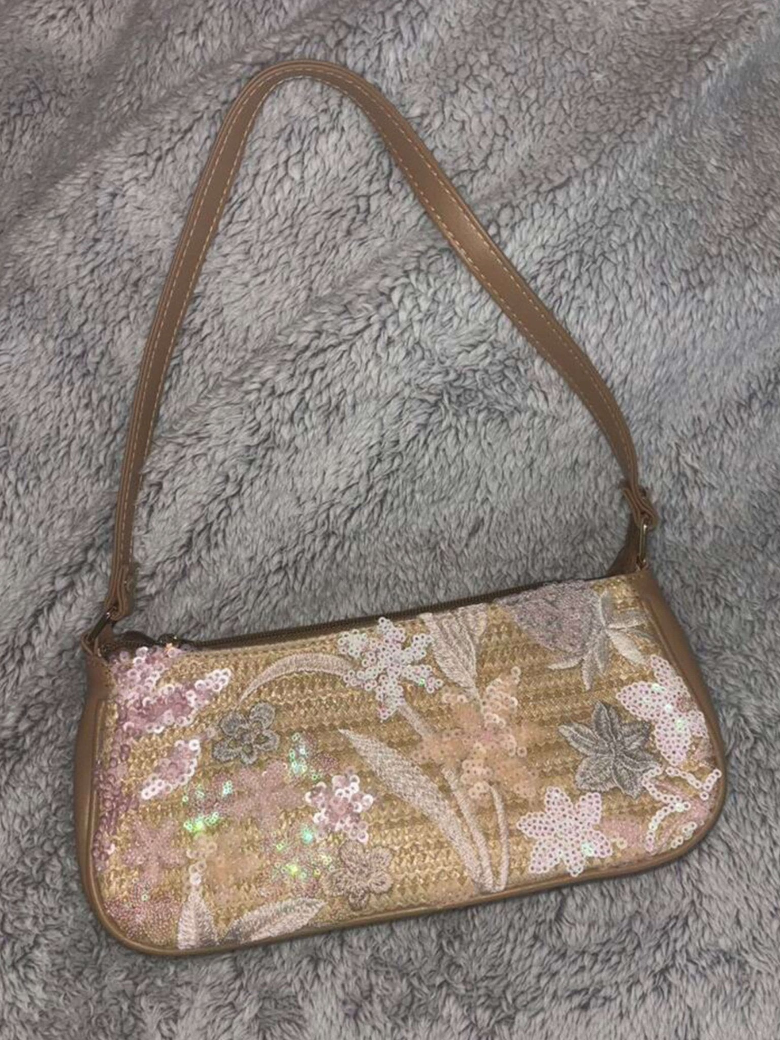 Seame - Taylor Sequin Bag Blue Regular