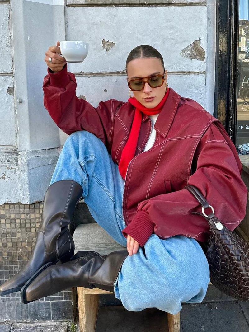 Seame - Tina Bomber Jacket S