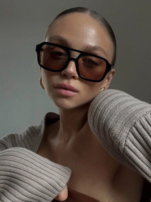 Seame - Zahra sunglasses tortoise / orange