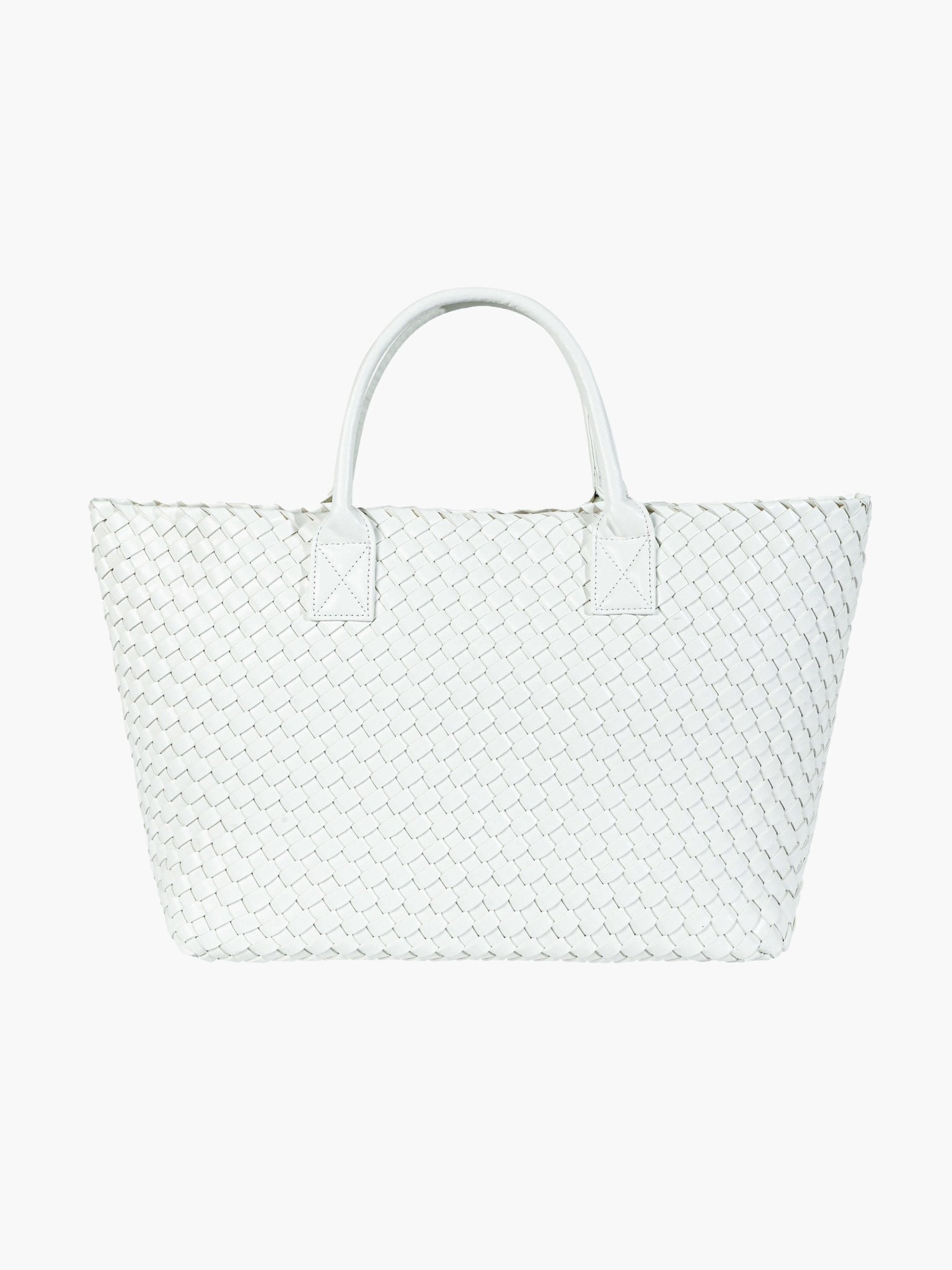 SEAME - Zarina Woven Bag White Regular
